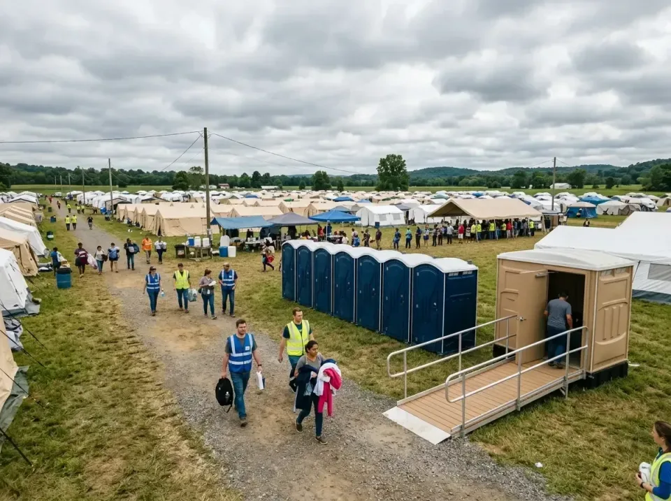 disaster-relief-camp-restrooms-010 — frequently asked questions, Dumpster & Portable Bathrooms Rental in Hart, MI